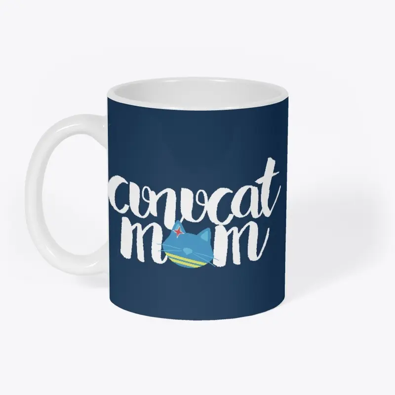 CUNUCAT MOM - white letters