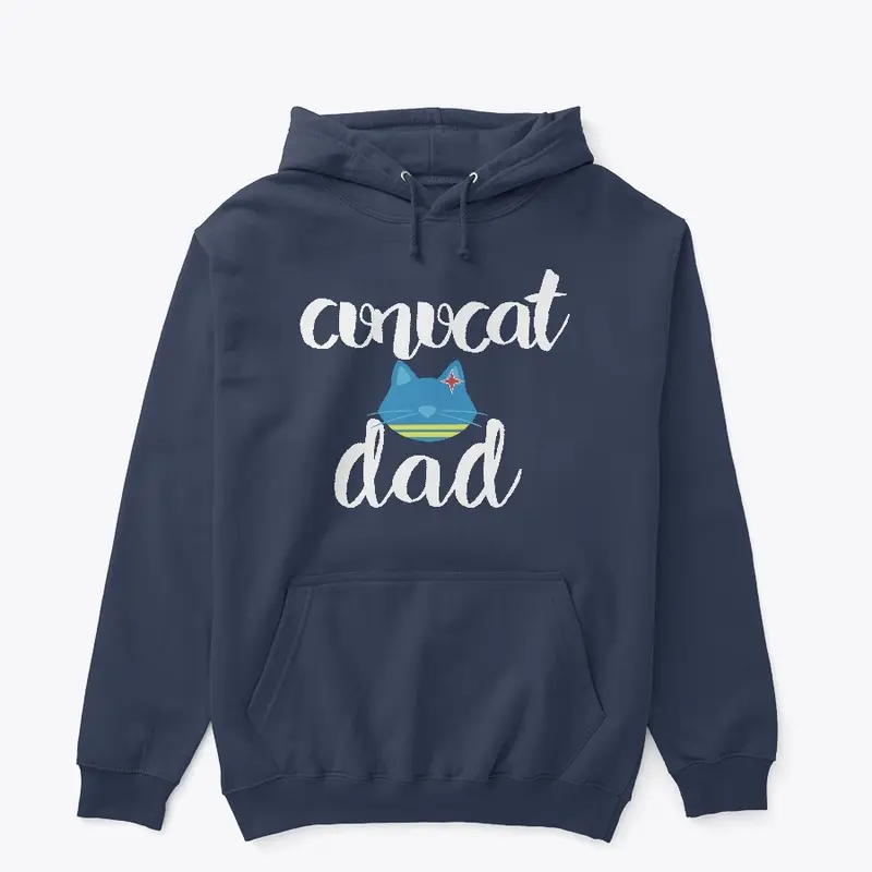 CUNUCAT DAD - white letters