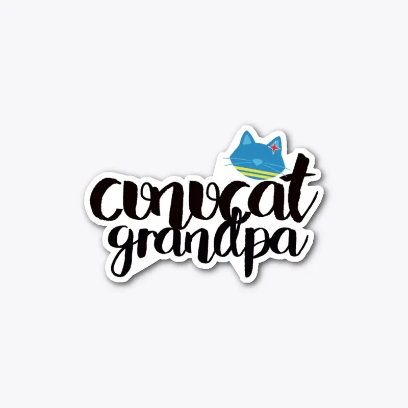 CUNUCAT GRANDPA - black letters