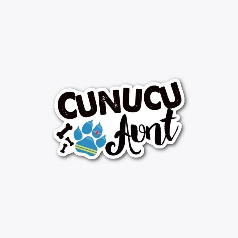 CUNUCU AUNT - black letters