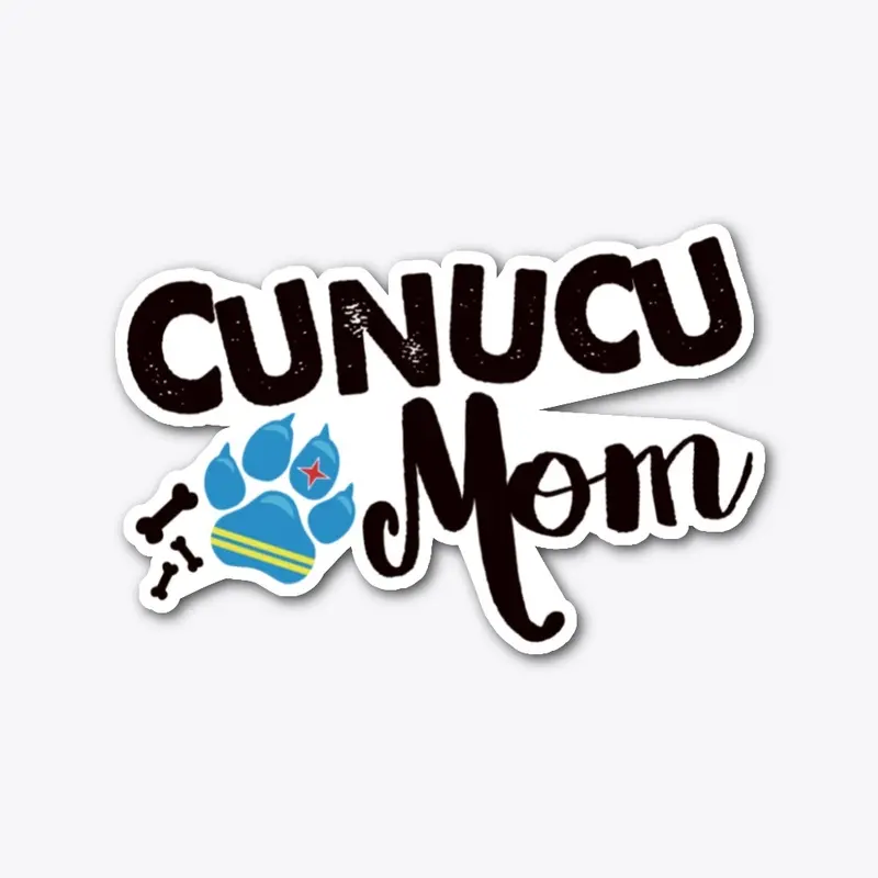 CUNUCU MOM - black letters