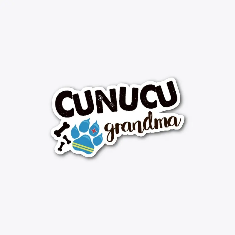 CUNUCU GRANDMA - black letters