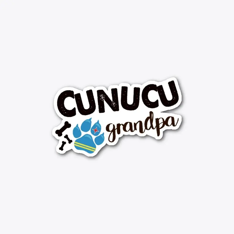 CUNUCU GRANDPA - black letters