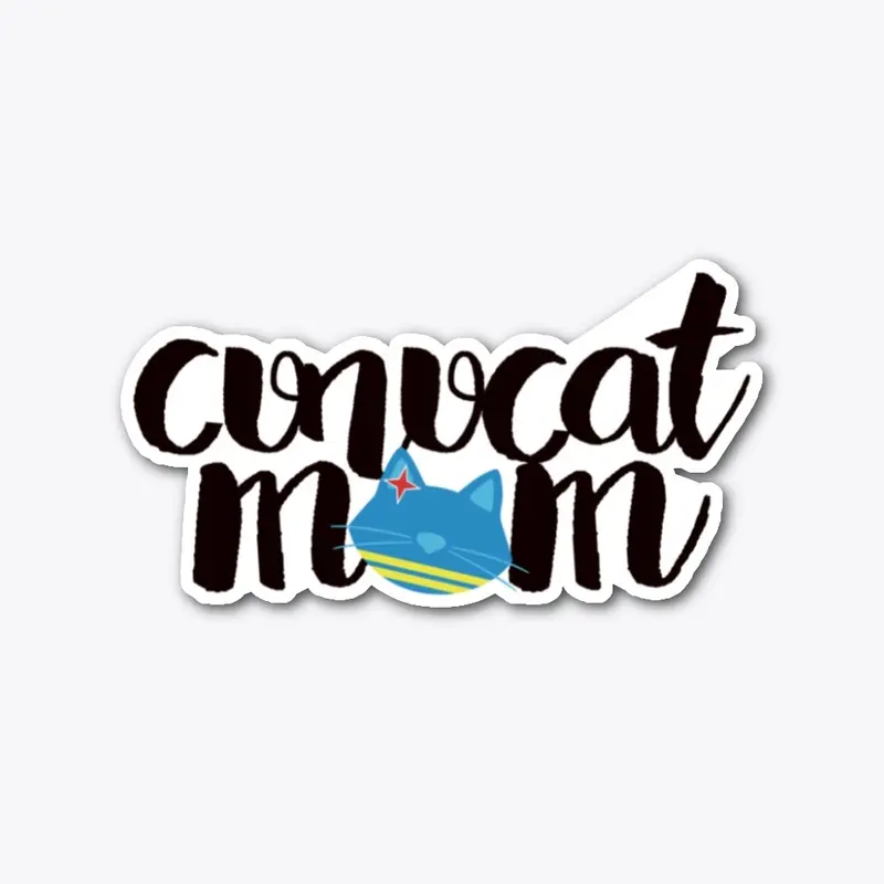 CUNUCAT MOM - black letters