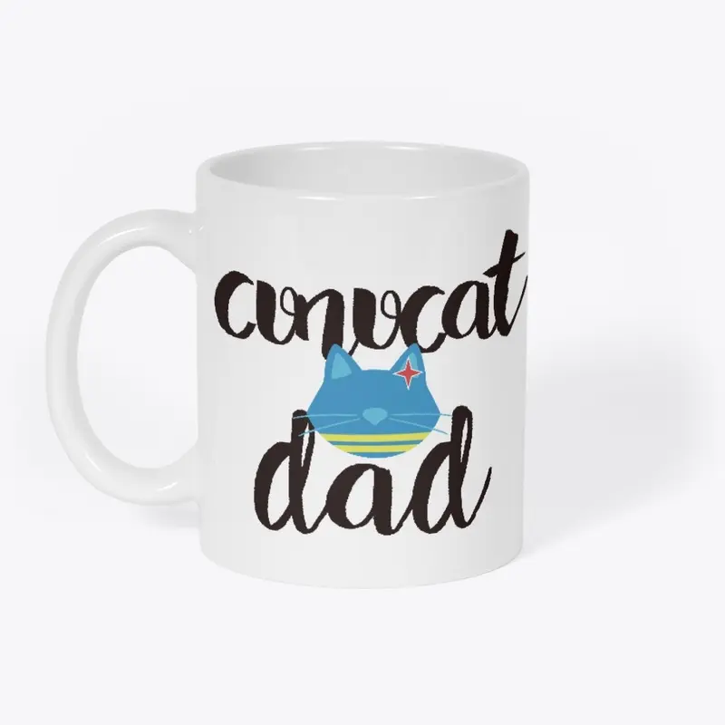 CUNUCAT DAD - black letters